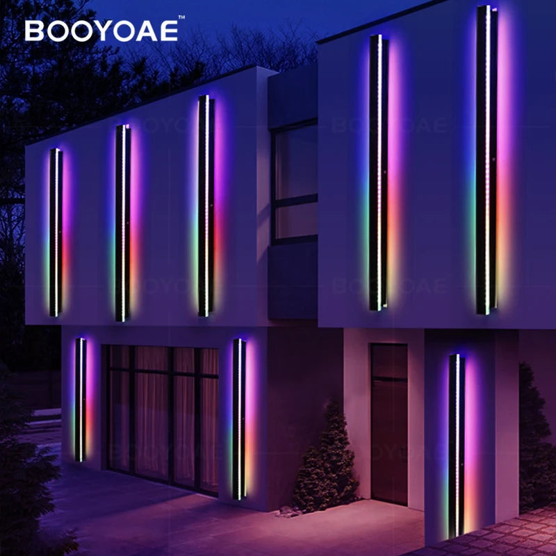 Smart Wall Light taya APP RGB Outdoor Porch Colored light Party intelligent remote control Decoration Lighting holiday Wall Lamp