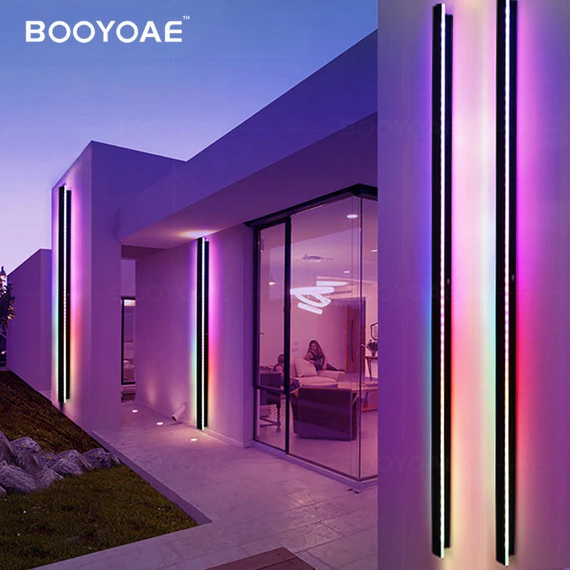 Smart Wall Light taya APP RGB Outdoor Porch Colored light Party intelligent remote control Decoration Lighting holiday Wall Lamp