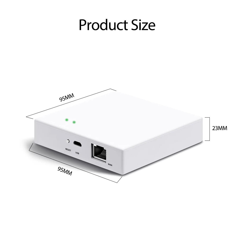 بوابة Tuya Smart Life ZigBee 3.0 للتحكم الآلي بالمنزل، موزع سلكي، تطبيق للتحكم عن بعد، شبكة فرعية تصل إلى 256 جهاز Tuya Zigbee