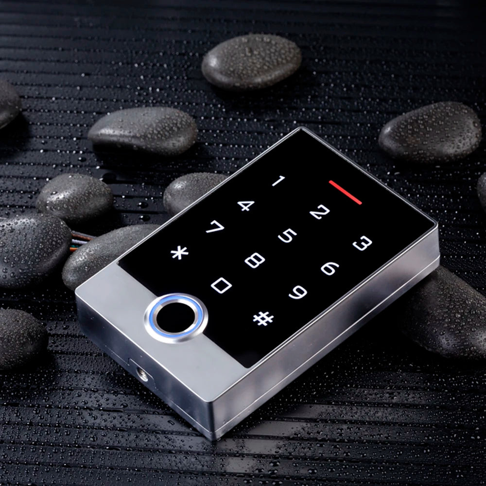 نظام التحكم في الوصول بالواي فاي من Tuya Smart مع بصمة الإصبع / RFID / لوحة المفاتيح، فتاحة أبواب مقاومة للماء والتحكم عبر التطبيق لأمن الفيلا/البوابة