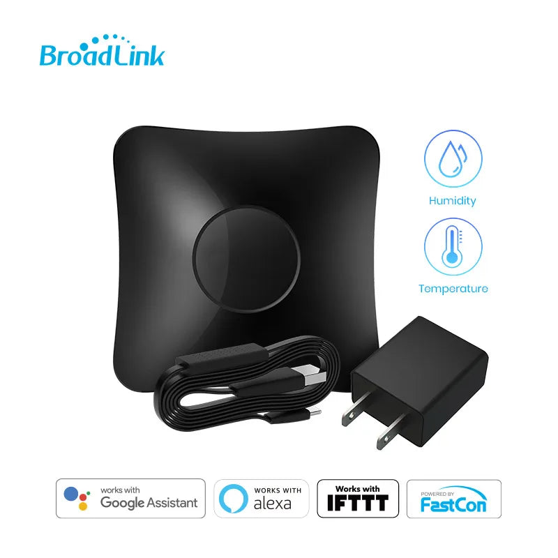 جهاز التحكم عن بعد اللاسلكي الشامل RM4 Pro +HTS2 من BroadLink مع حل المنزل الذكي