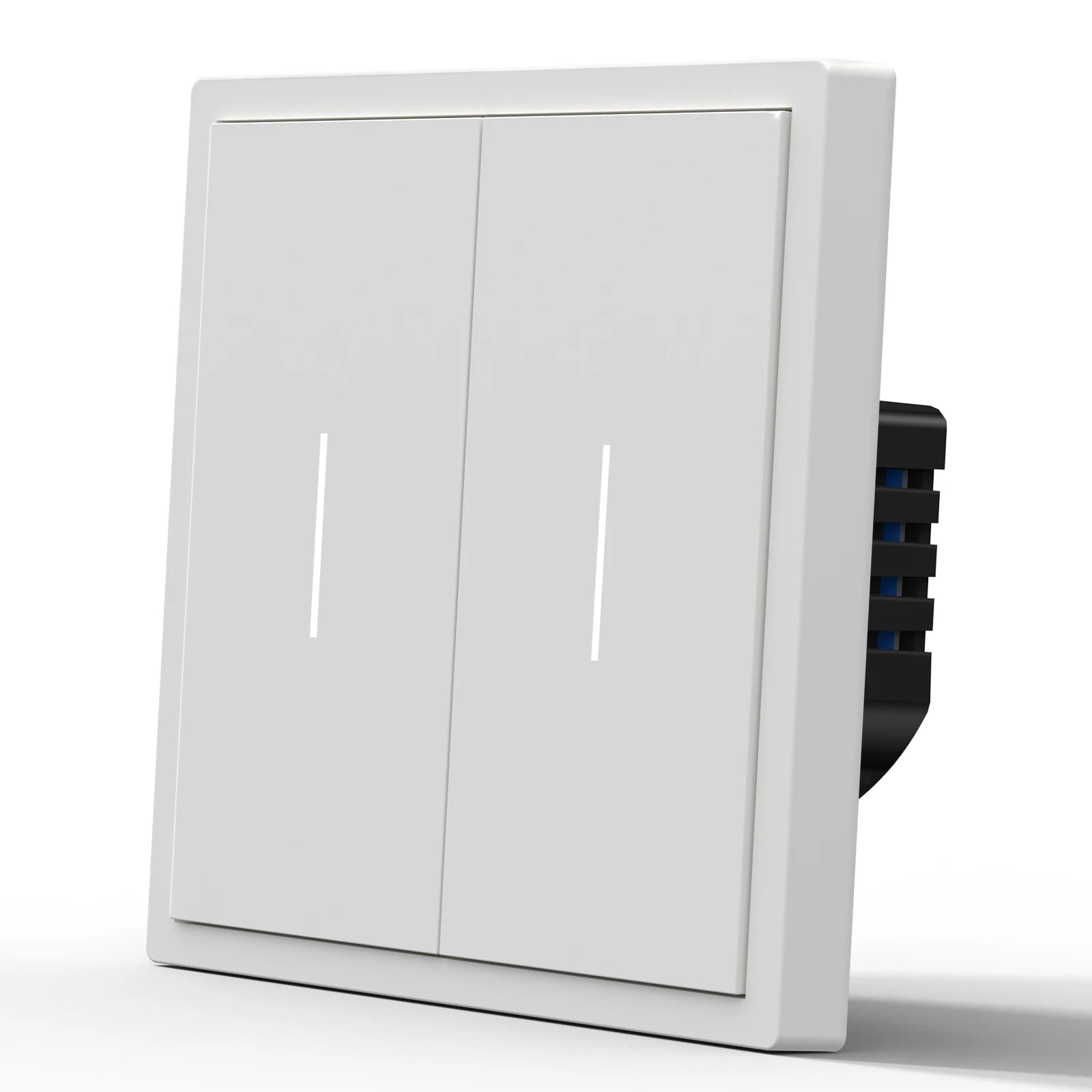 BSEED Zigbee Click Light Switches Series Mechanical Large Button Wall Smart Switch TUYA APP 1/2/3/4Gang Switch Single Live Wire