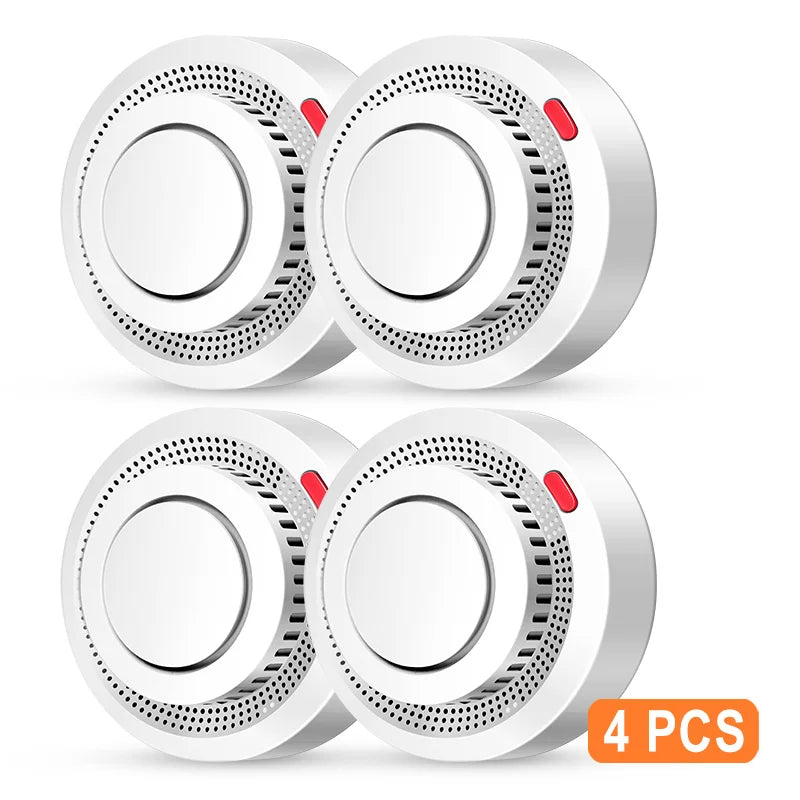 Tuya Smart WiFi Smoke Sensor Fire Protection Smoke Detector 85dB Sound Security System Firefighters  Smartlife APP Control