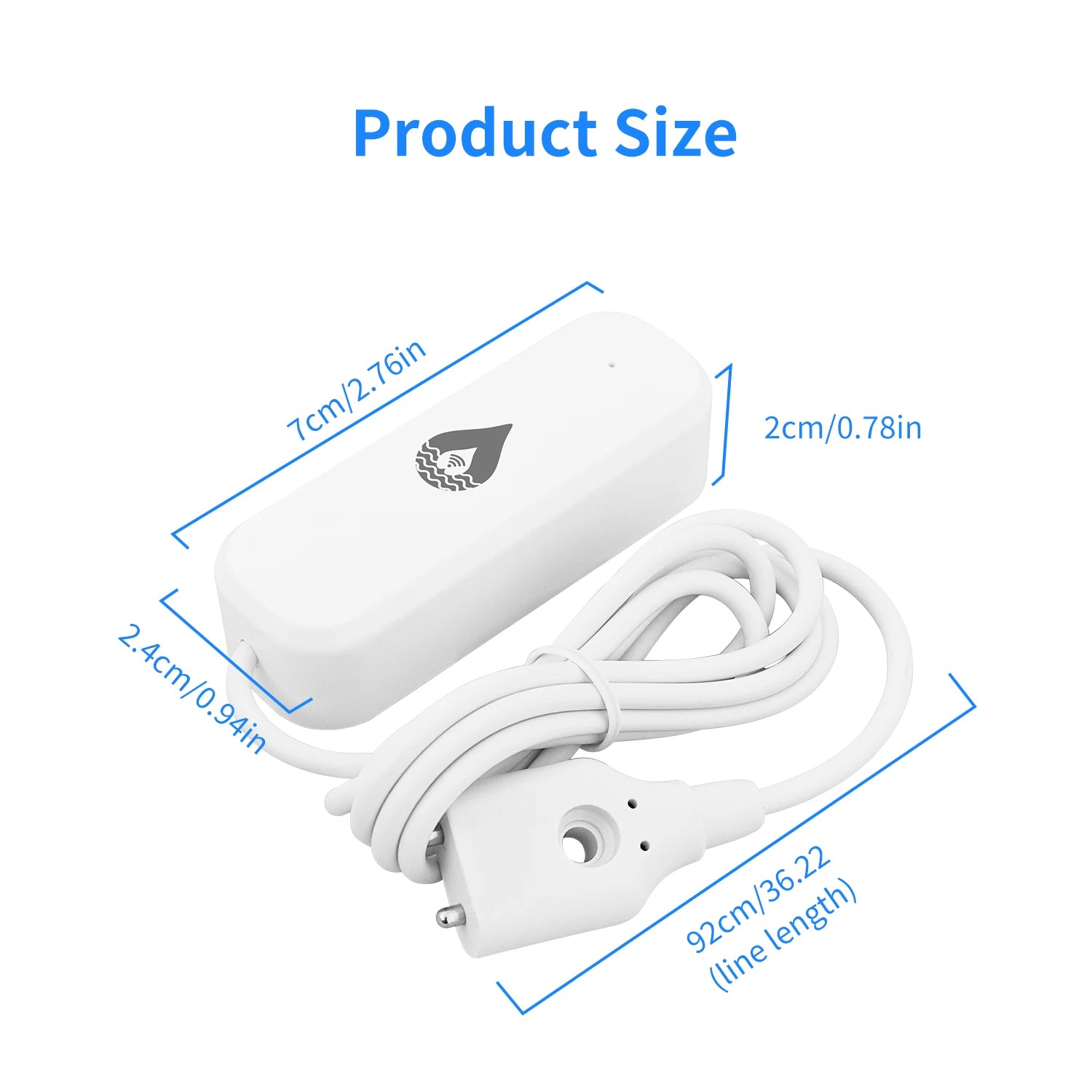 Tuya Zigbee Water Leak Detector WiFi Flood Sensor Smart Life APP Remote Control Automation Residential Zigbee Water Leak Sensor