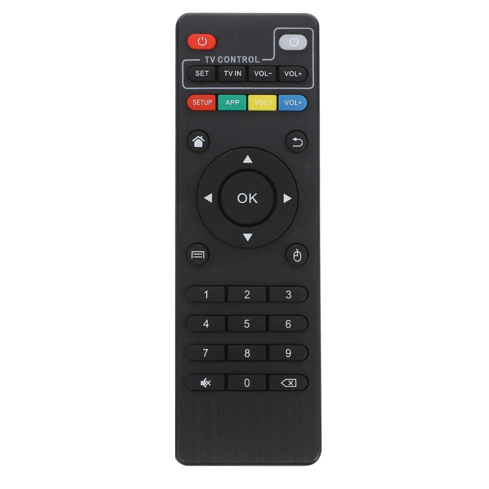 جهاز تحكم عن بعد عالمي لجهاز X96 X96mini X96W Android TV Box IR للتحكم في جهاز الاستقبال X96Q مزود بوظيفة KD