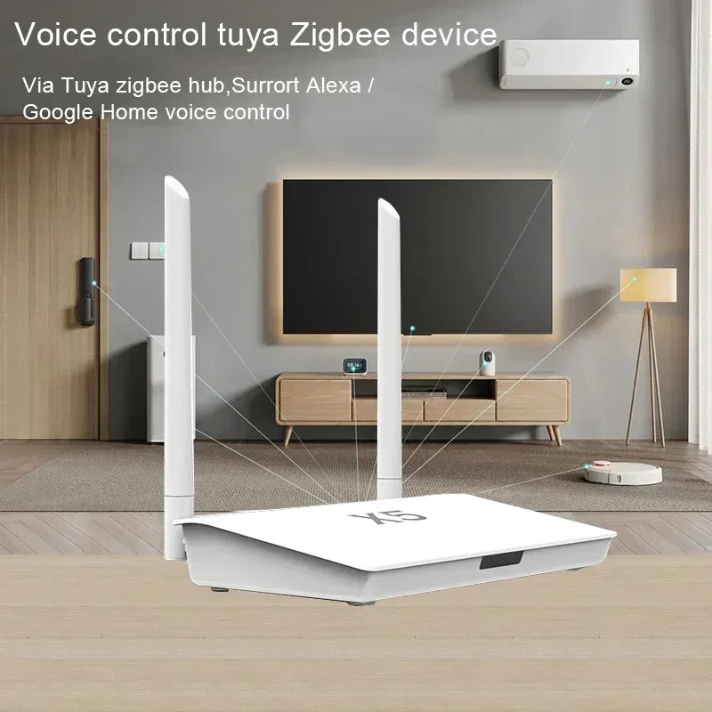 X5 Zigbee 3.0 Hub بلوتوث مع مقبس كابل شبكة اتصال سلكي تحكم ذكي Tuya Zigbee Gateway