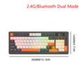 لوحة مفاتيح وماوس ألعاب RGB سلكية/لاسلكية للكمبيوتر الشخصي، لوحة مفاتيح ألعاب USB بإضاءة خلفية للكمبيوتر المحمول