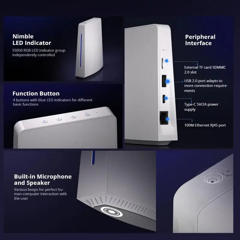 SONOFF IHost AlBridge Smart Home Hub Gateway متعدد الأوضاع للتحكم عن بعد اللاسلكي عبر شبكة الواي فاي والشبكة المحلية، مع أتمتة محلية لمعظم الأجهزة