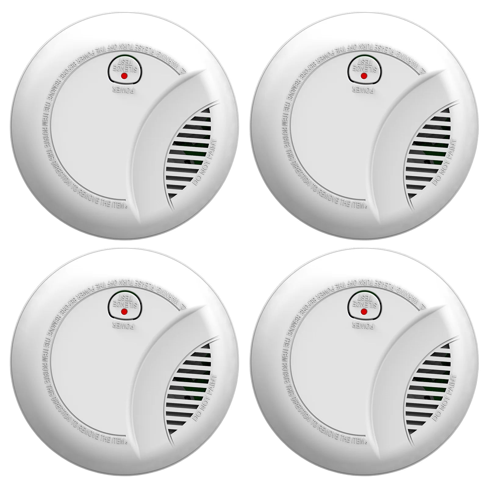 WiFi Smoke Detector 360° Detection App Remote Control Photoelectric Smoke Sensor Fire Detection for Home Security