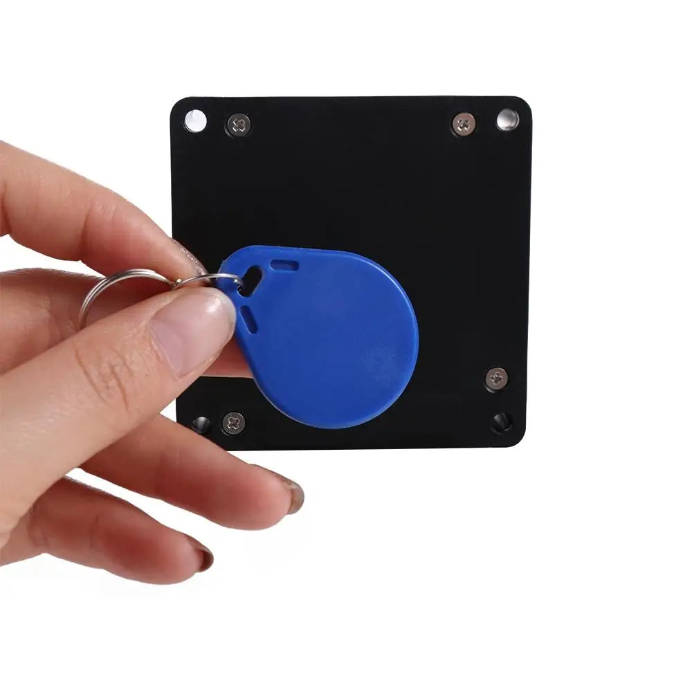 قفل درج إلكتروني ذكي، قفل ذكي مخفي ببطاقة IC، قفل RFID ذكي، مريح وسهل التركيب، قفل خزانة مخفي بباب مزدوج