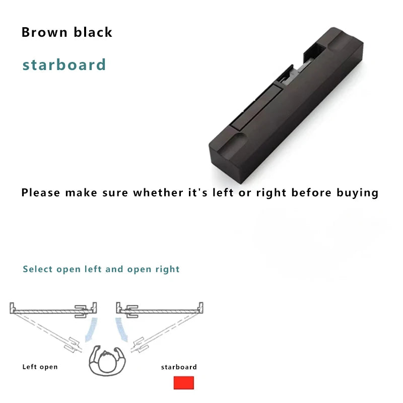 Door Buffer Damper Hydraulic Door Closer Wooden Door External Door Opening Household Silent Automatic Closing Anti-pinching