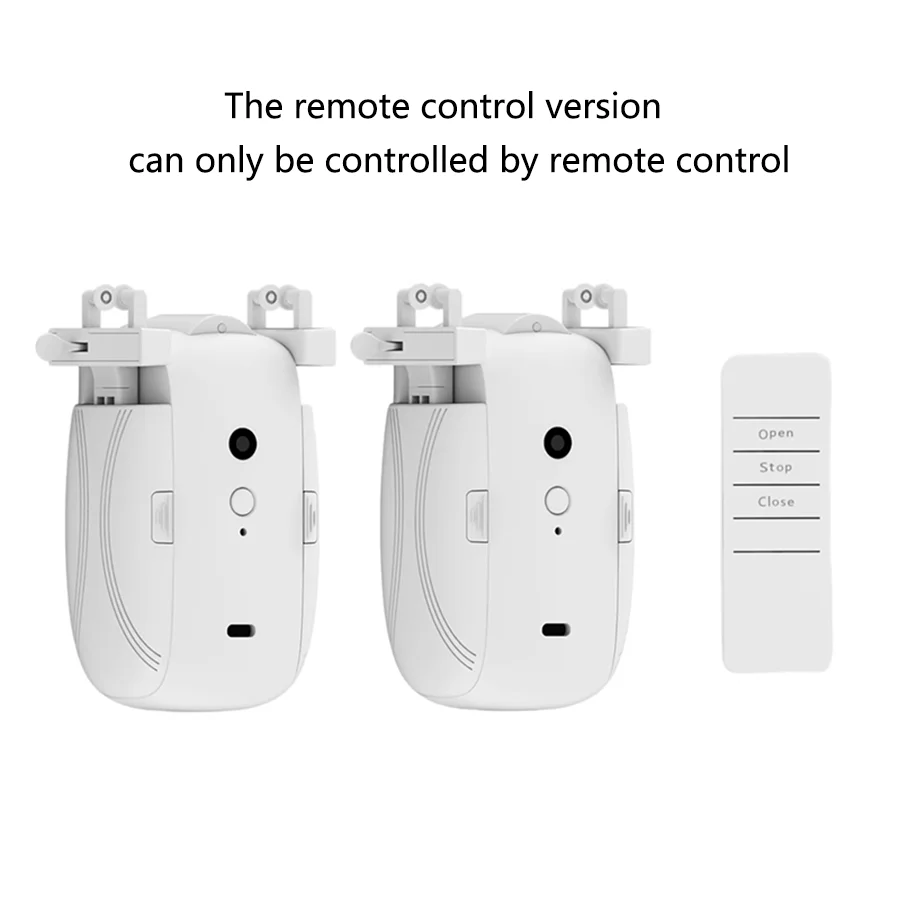 Smart Home curtains with  remote Button Control Electric Automatic Curtain Motor Automatic Curtain Opener，Quiet Operation