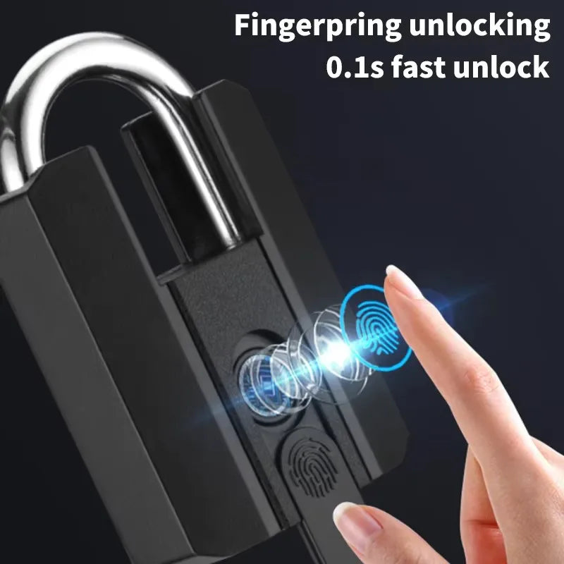 قفل بصمة ذكي بدون مفتاح خزانة أمان بكلمة مرور مقاومة للسرقة تتحكم فيها تطبيقات TTLOCK/Tuya قفل باب بيومتري ببصمة الإبهام