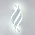 مصباح حائط LED بتصميم حلزوني منحني لغرفة النوم بجانب السرير، للممرات، غرف المعيشة، السلالم، إضاءة الممرات، ديكور منزلي.