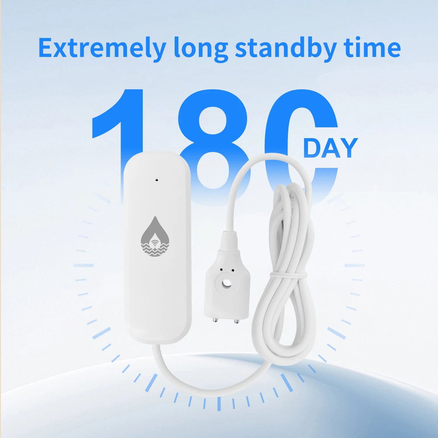 Tuya Zigbee Water Leak Detector WiFi Flood Sensor Smart Life APP Remote Control Automation Residential Zigbee Water Leak Sensor