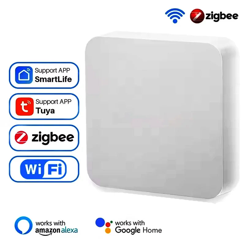 بوابة لاسلكية Tuya Zigbee 3.0 للمنزل الذكي لأجهزة Zigbee، تحكم عن بعد عبر تطبيق SmartLife