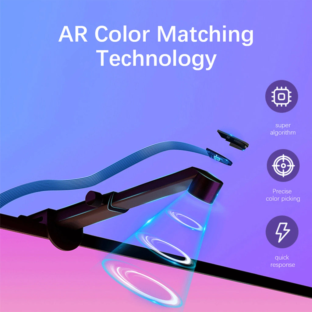 EISSLOLY أضواء شريط LED RGB طقم إضاءة LED ذكي يتم التحكم فيه عن طريق التطبيق لخلفية تلفزيون مقاس 55-85 بوصة ومزامنة الشاشة إضاءة LED لتزيين المنزل