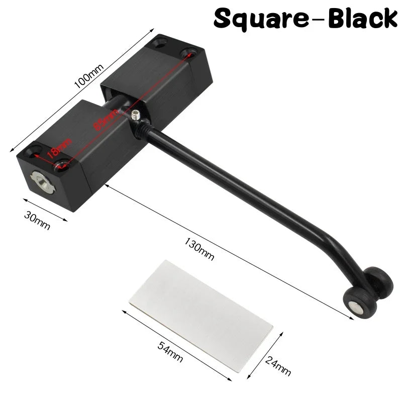 20-40 كجم قفل باب زنبركي أوتوماتيكي لغلق الأبواب، جهاز إغلاق الباب يمكن تعديله، أجهزة مفصلات أثاث الأبواب
