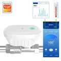 Tuya Smart WiFi صمام مياه مقياس تدفق المياه عرض درجة حرارة الماء مؤقت التحكم في تطبيق Smart Life التشغيل الآلي للمنزل