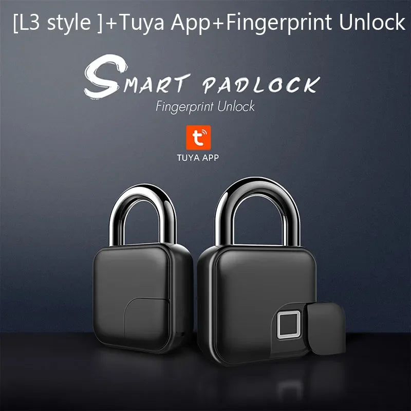 قفل بصمة ذكي بدون مفتاح خزانة أمان بكلمة مرور مقاومة للسرقة تتحكم فيها تطبيقات TTLOCK/Tuya قفل باب بيومتري ببصمة الإبهام