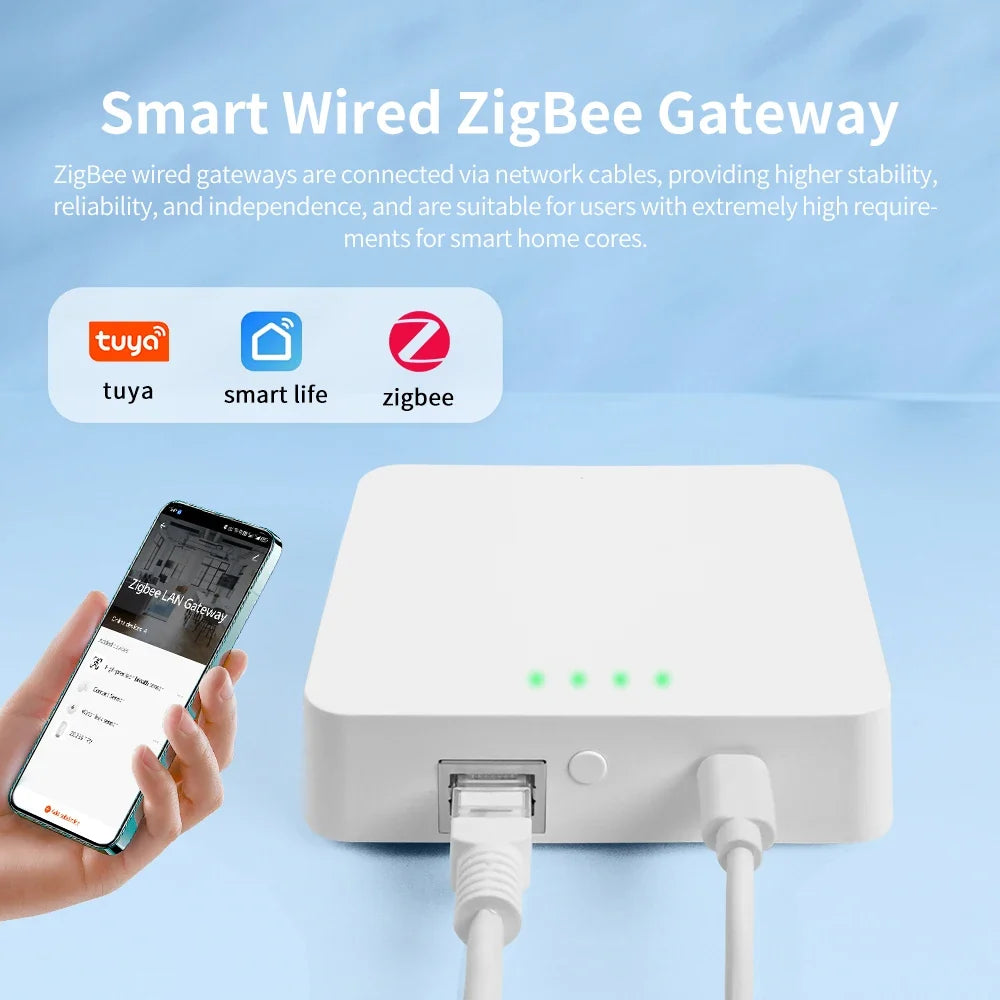 Tuya Zigbee Hub محور التحكم