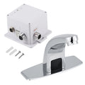 Automatic Infrared Sensor Water Faucet Kitchen Bathroom Sink Cold Sensor Water Tap with Control Box