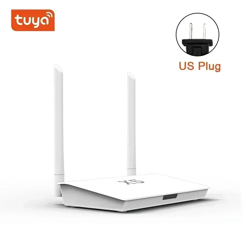 X5 Zigbee 3.0 Hub Bluetooth with Network Cable Socket Wired Connection Smart Life Control Tuya Zigbee Gateway