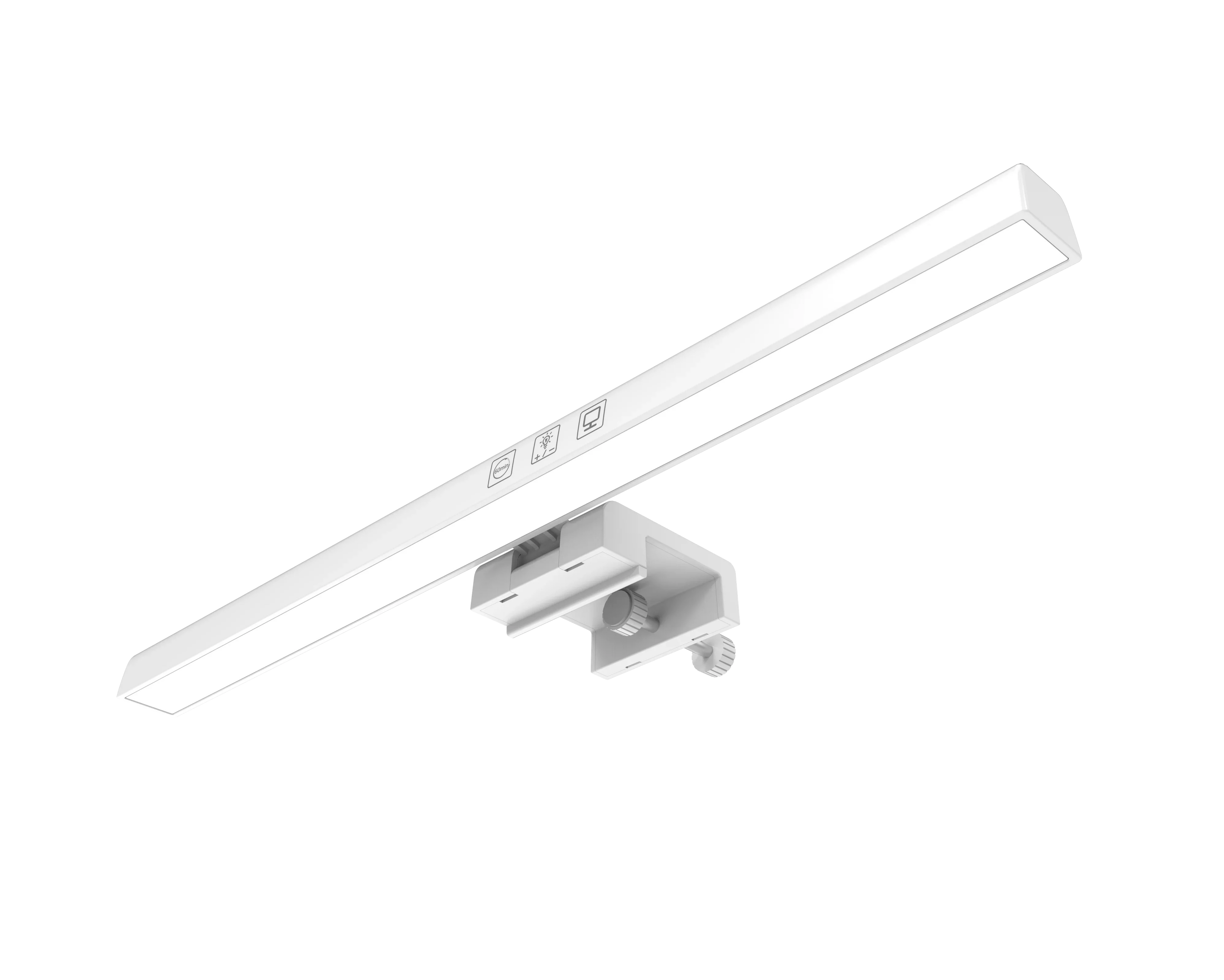 شريط إضاءة LED للشاشة لجهاز الكمبيوتر - مصباح شاشة قابل للتعتيم بطول 33 سم/50 سم يعمل بمنفذ USB لمكتب الدراسة والقراءة