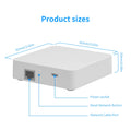 لوحة تحكم المنزل الذكي Tuya Zigbee Hub، بوابة سلكية، أتمتة سكنية، تدعم أليكسا للتحكم في الحياة الذكية
