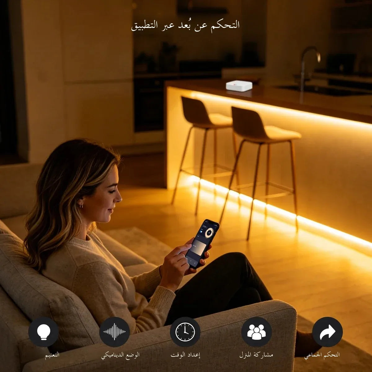 شريط إضاءة LED ذكي للمنزل بطول 3-10 متر بتقنية Zigbee نيون، تطبيق Tuya للتحكم عن بعد والصوت، مصباح قابل للتعتيم بجهد 24 فولت، شريط إضاءة بمؤقت