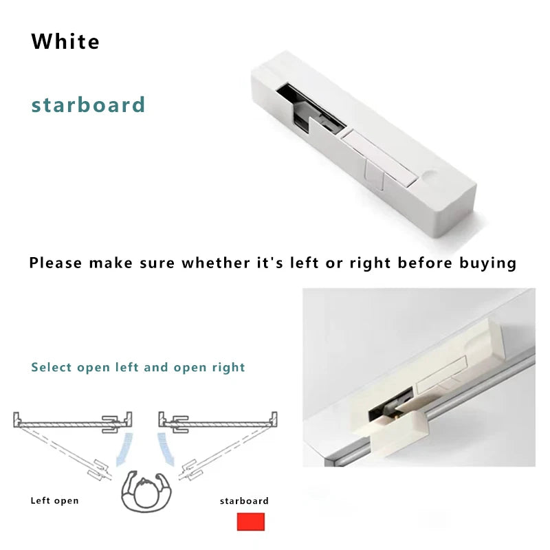 Door Buffer Damper Hydraulic Door Closer Wooden Door External Door Opening Household Silent Automatic Closing Anti-pinching